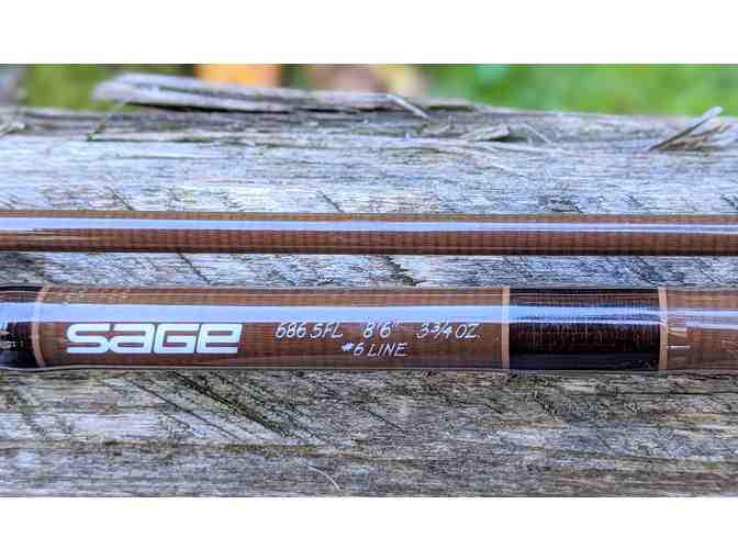 Collector's Item! - Sage 8'6' 6 wt 2 pc Fiberglass Rod