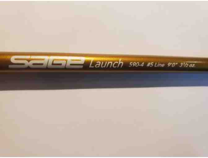 Sage Launch - 5 weight rod, 9 foot, 4 piece *Gently Used*