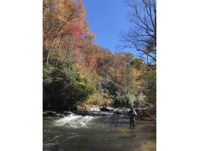 Half-Day Guided Wading Fly Fishing Trip for up to Two Anglers, in Brevard, NC.