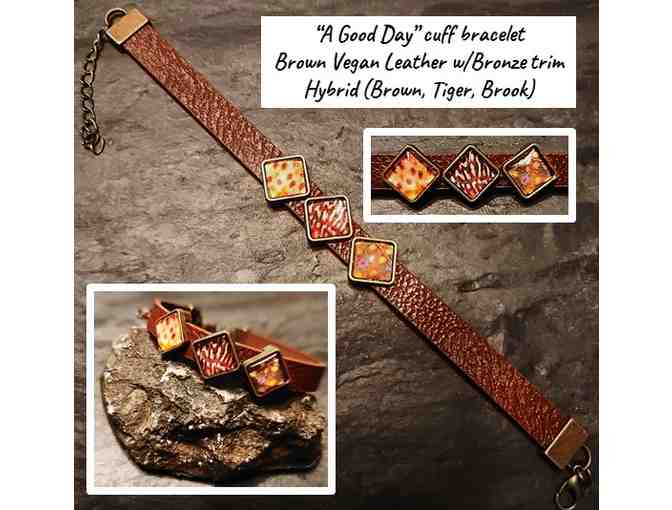 Bundle of Four Bracelets with a Fishy Theme