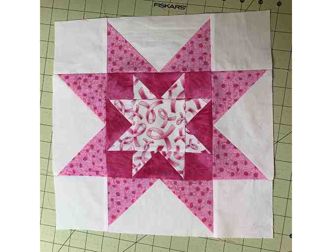 Stitch Pink Themed Quilt