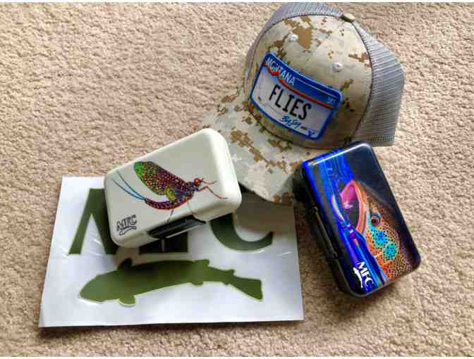 MFC 2 Fly Boxes and Camo Hat
