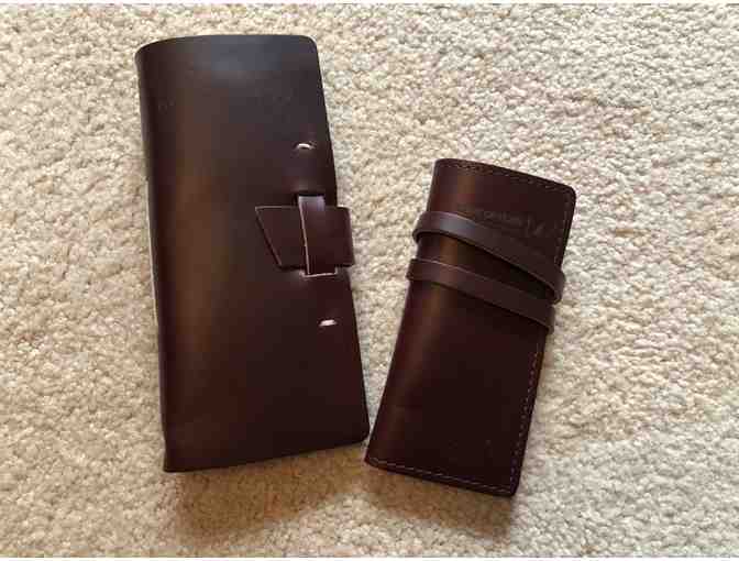 Leather Journal and Fly Keeper