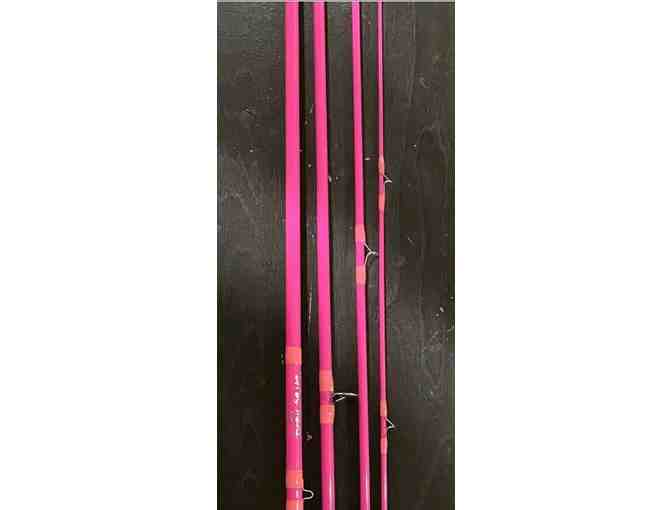 Hand Built 9' 5wt Pink Rod
