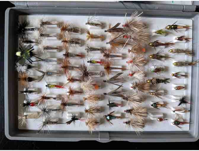 Fly Box filled with 128 flies