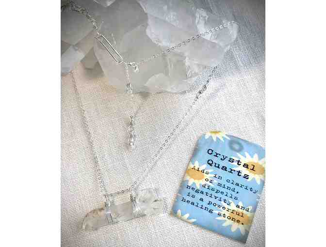 Stunning Crystal Quartz Necklace