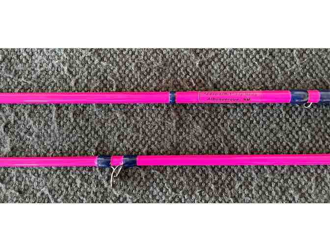 Custom Pink Fly Rod - 9' 4pc 5wt