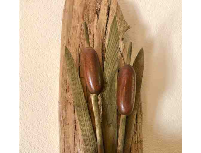 One of a Kind Walnut Hand-Carved and Hand-Painted Cutthroat Trout