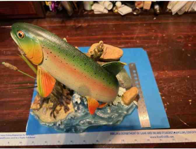 Four Fish Sculptures by Wade Dawson