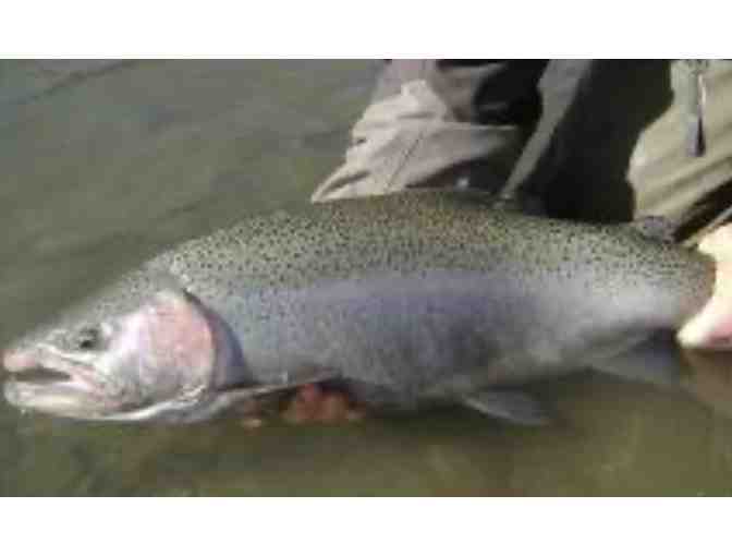 Guided Fly Fishing Trip for Steelhead for Two People