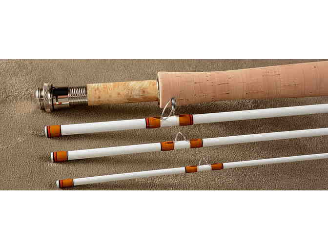 MHX White Hand Made Rod by Charles Armontrout of Sweetwater Fly Rods