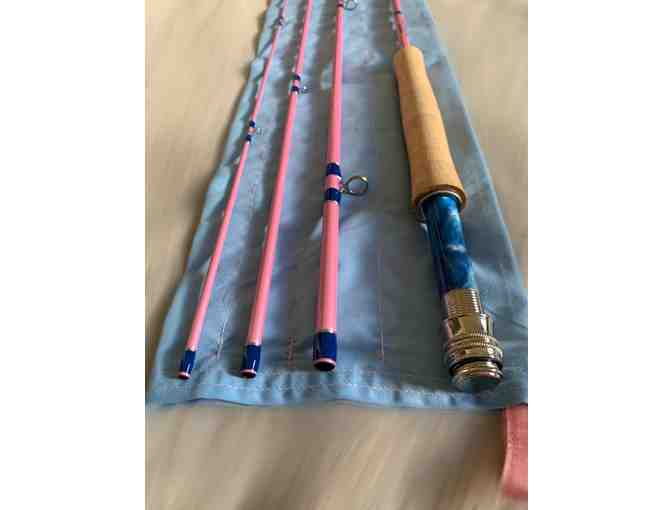 Beautiful Custom Made Graphite Fly Rod - personalized for CfR