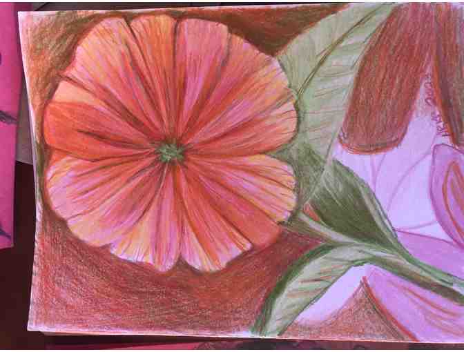 Hand Drawn Greeting Cards Pink - Photo 2