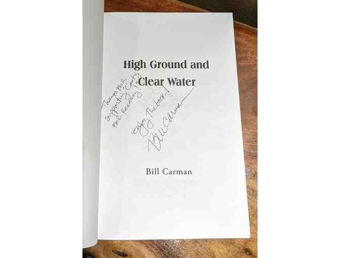 High Ground and Clear Water Book signed by the Author