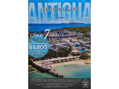 Hammock Cove, Antigua EXCLUSIVELY ADULTS! Discount Certificate