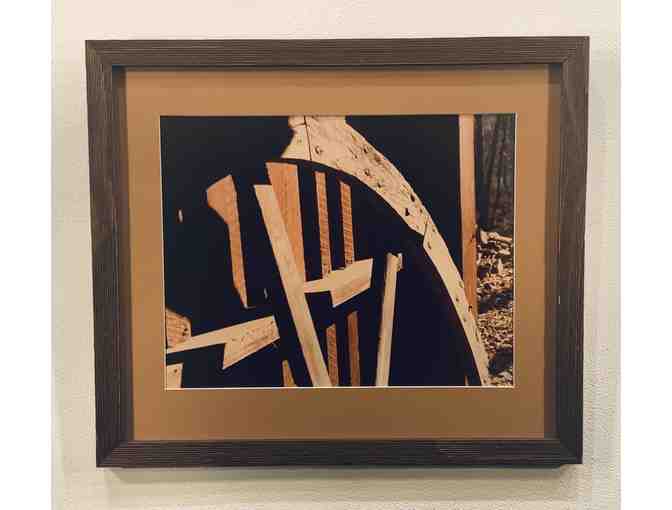 'Wooden Wheel' - Photograph by H. Minot Pitman Jr