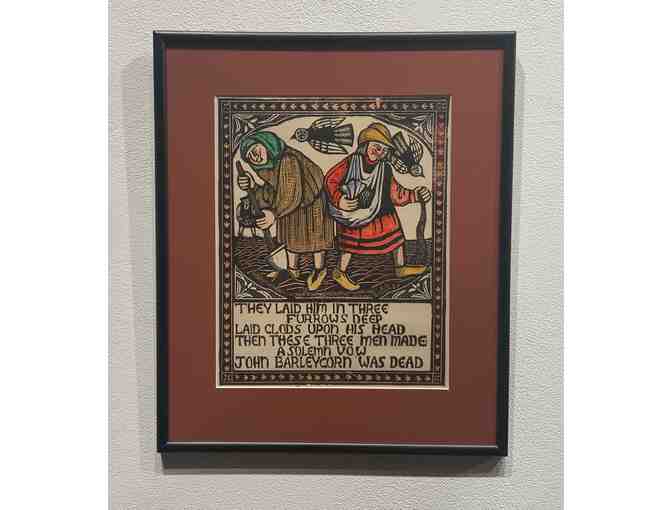 'John Barleycorn' - Print by Mary Azarian