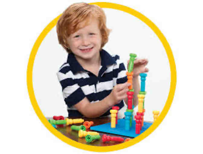 Lauri Tall-Stackers - Pegs and Pegboard Set