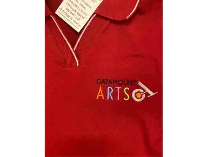 Catamount Arts Embroidered Polo
