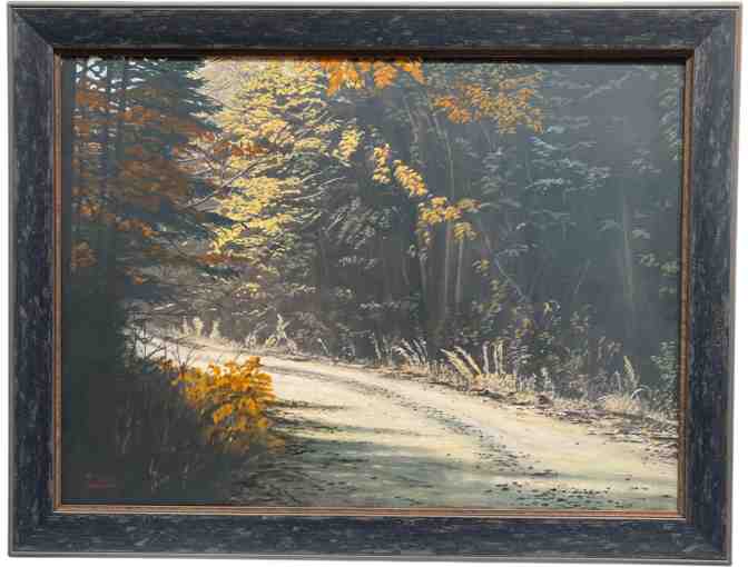 Vermont Road painting by David R. Prentice - Photo 1
