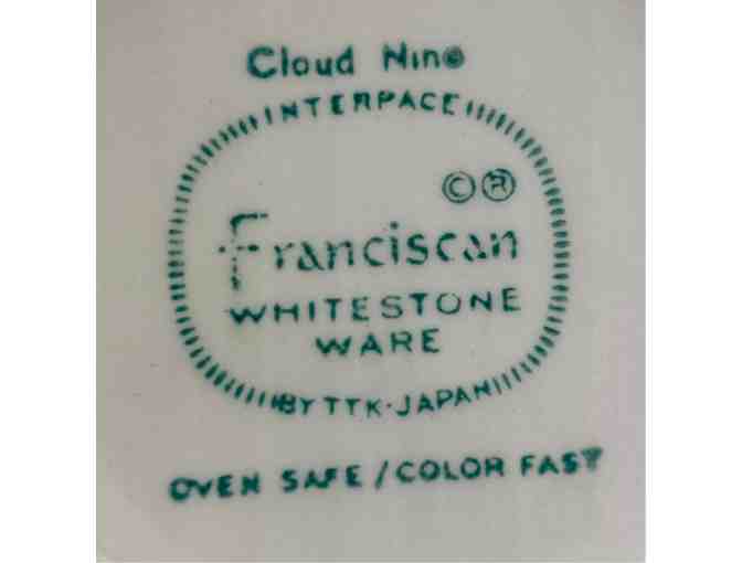 Franciscan Cloud Nine Coffee and Tea Set