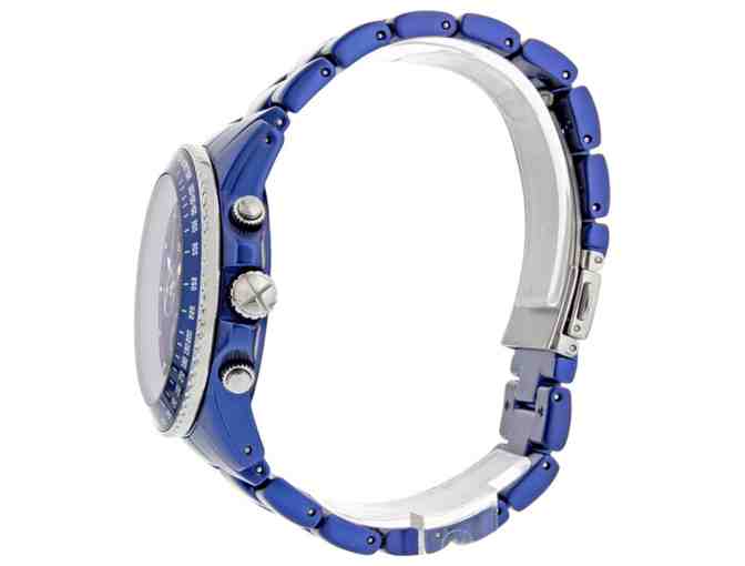 Fossil Blue Stella Aluminum Chronograph Watch