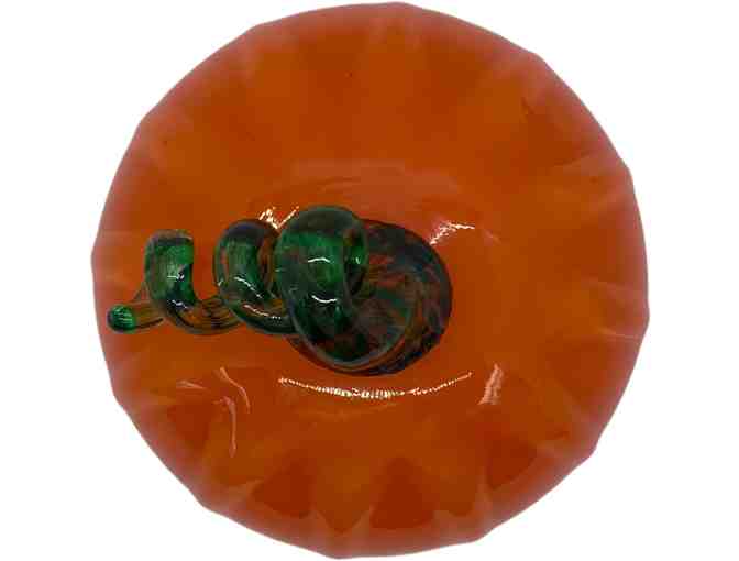 Handblown Glass Pumpkin