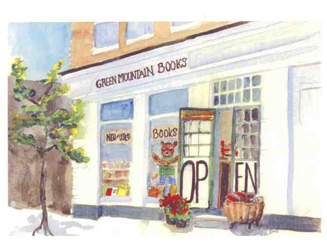 Green Mountain Books $50 Gift Certificate and Tote Bag