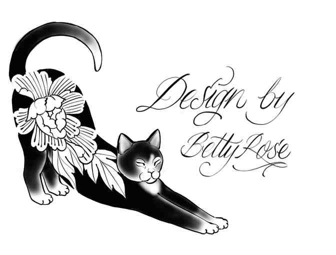 'CATtoo' Tattoo by Betty Rose Tattoos - Photo 1