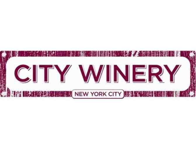 $70 City Winery NYC Wine Flight Tasting and Winery Tour for 2 people