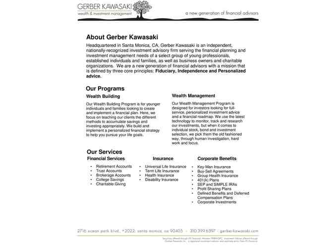 Customized Financial Planning Session