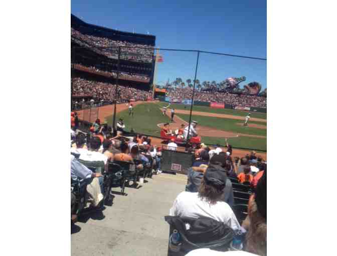 Giants Game on Thursday, May 15 vs. Marlins - Two Field Club Seats & Parking