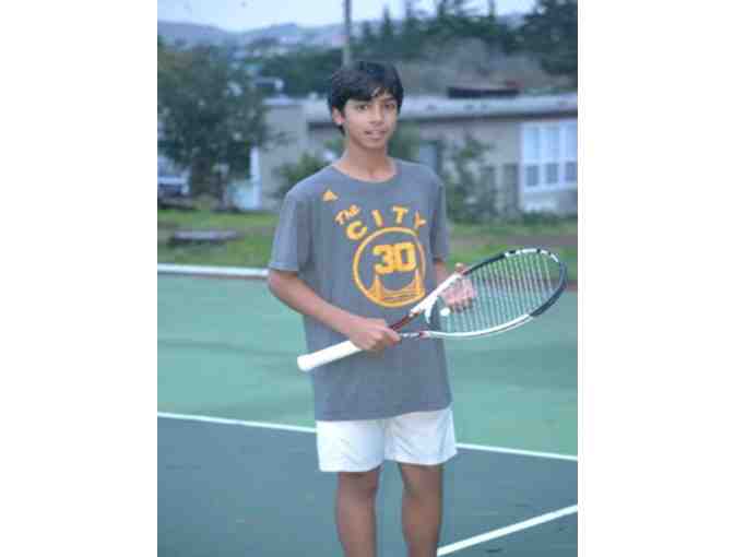 Tennis Lesson with Siddharth Desai '18