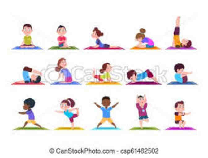 Family Yoga Class (K-4th grade)!  September 27 @12:30pm