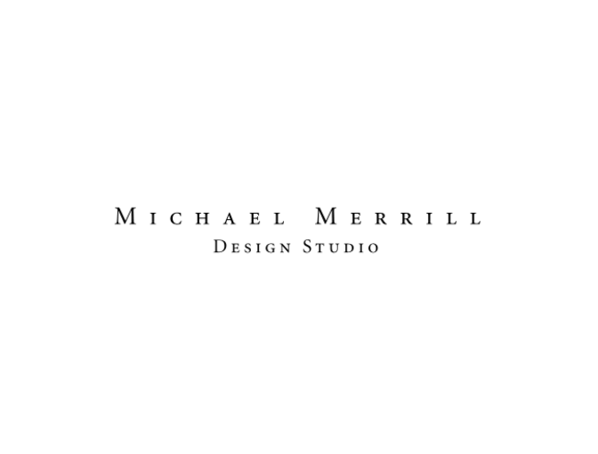 Michael Merrill Design Studio 2 Hour Interior Design Gift Certificate