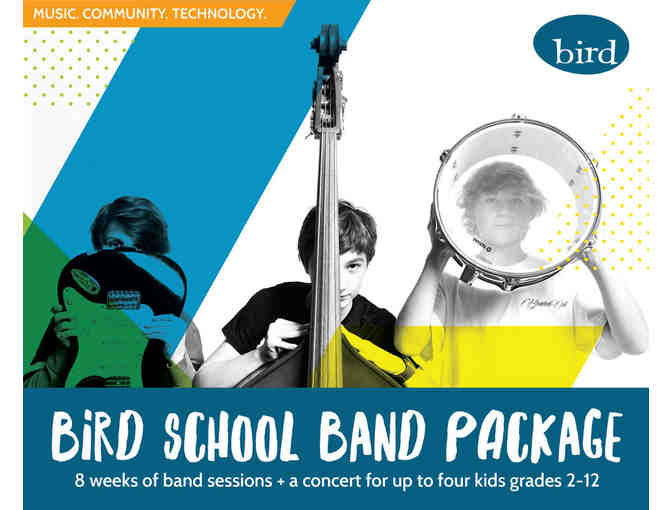 Bird School 9 Week Band Session for up to 4 Kids