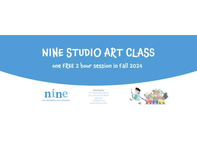 Nine Studio Art Two-Hour Art Class (2 of 5)