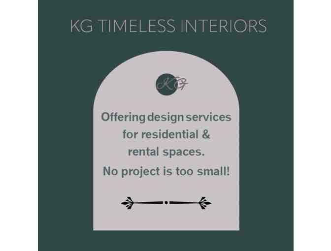 KG Timeless Interiors Consultation by CSB Parent Katia Gilman