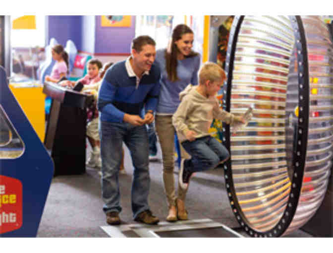 Chuck E. Cheese Food & Games: admission, pizza, drinks, and game tokens!