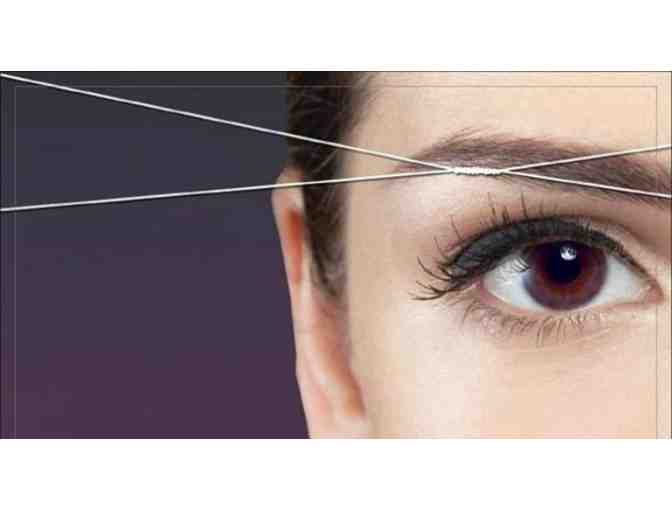 Brow Threading and Tinting at National Beauty