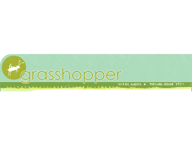 $40 Gift Certificate to Grasshopper children's clothing and toys