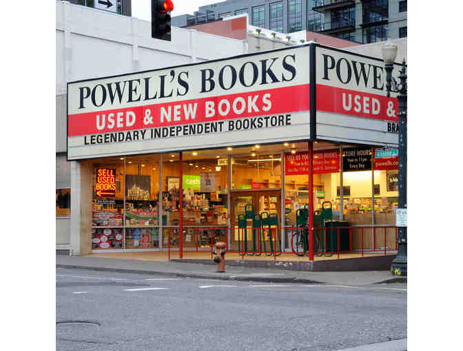 $25 to Powell's Bookstore