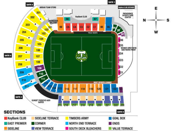 2 Portland Timbers Tickets May 27th!