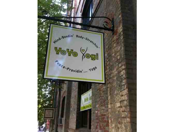 1 month UNLIMITED YOGA at Yo Yo Yogi Yoga Studio!