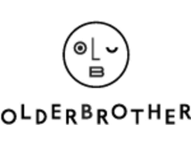 Olderbrother T-shirt 'Kimono' sewn from Pendleton Wool.