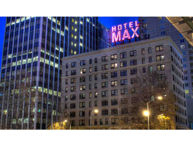 One Night Stay at Hotel Max in Seattle