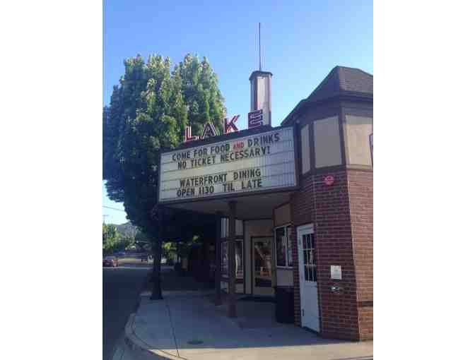 Ten (10) tickets for Movie and Popcorn at the Lake Theatre & Cafe in Lake Oswego