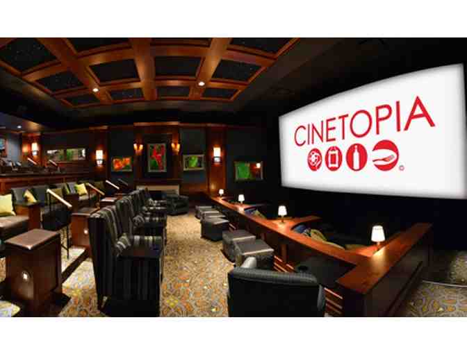 Two (2) Cinetopia Movie Tickets