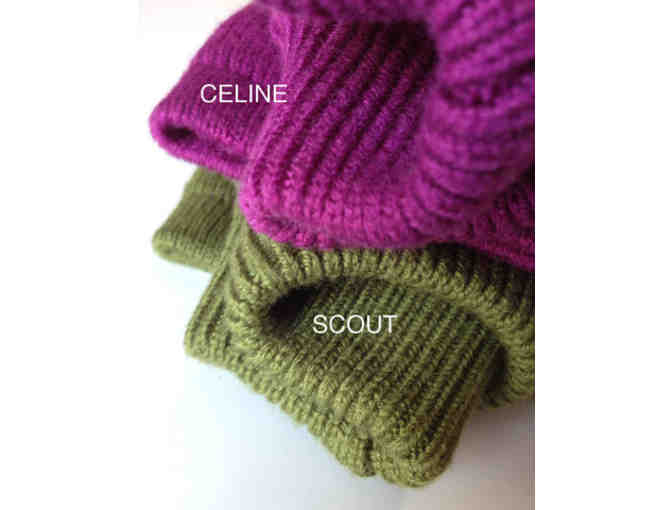 Knit Wool Longies in the color 'Celine'