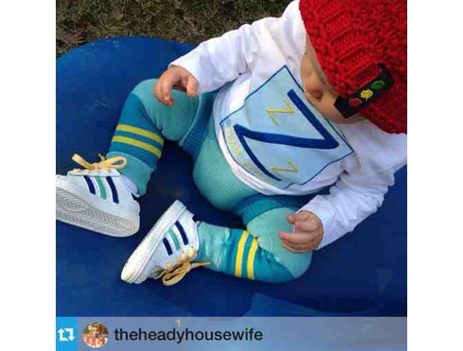 Knit Wool Diaper Cover in the color 'Cousteau'